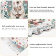 thumbnail image 6 of Winter Scarves for Women Cute Bear in Flower Fashion Pashmina Shawl Wraps Long Blanket Scarf for Fall Spring, 6 of 10