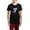 With Red Plaid Pant, variant on CafePress - Light In Abyss Women's Dark Pajamas - Women's Short Sleeve Print T-Shirt and Pants Dark Cotton Pajama Set