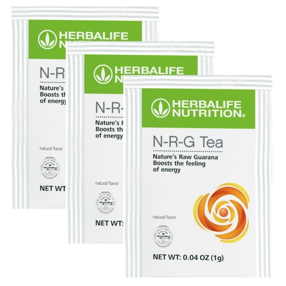 Herba life. N-R-G Nature's Raw Guarana Tea 30 Packets (1 g/packet) Naturally Flavored