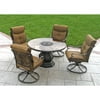 Better Homes and Gardens Mika Ridge 5-Piece Patio Dining Set, Seats 4
