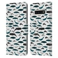 thumbnail image 1 of Head Case Designs Officially Licensed Andrea Lauren Design Sea Animals Whales Leather Book Wallet Case Cover Compatible with Samsung Galaxy S10, 1 of 6