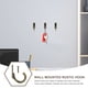 thumbnail image 3 of BESTYASH 58Ud Gancho De Pared Para Colgar Abrigos Y Tazas De Café Con Acabado Marrón Oscuro, 3 of 6