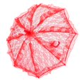 thumbnail image 2 of Wedding Umbrella,Lace Umbrella,Wedding Bride Umbrella Unique Foldable Lace Fabric Parasol Umbrella Performance Props, 2 of 8