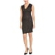 thumbnail image 1 of Rachel Roy Vestido de vaina con tachuelas para mujer, negro, grande, 1 of 2
