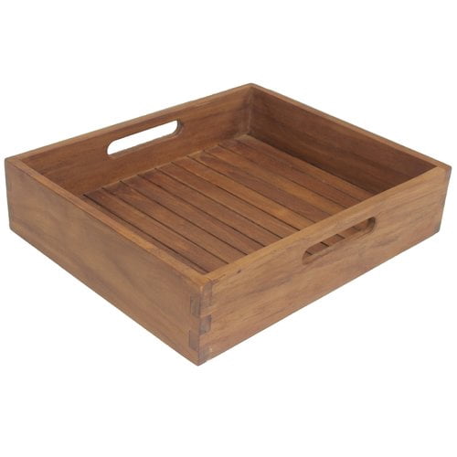 aqua teak shelf
