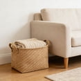 thumbnail image 1 of Foldable Storage Basket With Handle For Wardrobe Shelf Nursery Bedroom Living Room, 1 of 6