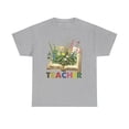 thumbnail image 2 of Floral Teacher Shirt, Back To School First Day Of School ID-0624-BEL4, 2 of 5