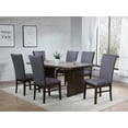 thumbnail image 2 of Sherwood 7-piece Rectangular Dining Table Set Brown, 2 of 13