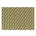 thumbnail image 3 of Ladybugs Cutting Board, Bugs Cartoon Style Stars Polka Dots Nature Inspirations, Decorative Tempered Glass Cutting and Serving Board, Small Size, Mustard Vermilion Black, by Ambesonne, 3 of 5