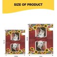 thumbnail image 6 of Mailbox Cover, American Farm Cow with Sunflower On Vintage Wooden Barn Mailbox Wrap Magnetic Mailbox Covers for Garden Yard Outdoor Decor,Farmhouse Mailbox Post Box Cover Wraps Large Size 21"x25.5", 6 of 6