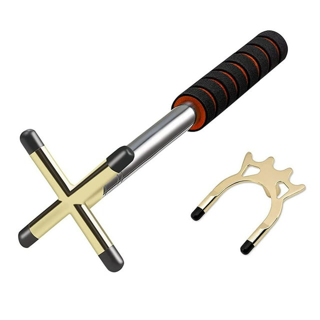 Retractable Billiard Bridge Stick,Billiards Cue Stick Bridge,Extension Snooker Table Bridge Brass with Cues Bridge Head,Pool