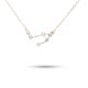 thumbnail image 5 of Guardurnaity Ins doce signos del zodiaco constelaciones tema amistad collar diamantes de imitación DIY único elegante cómodo colgante Libra plata Libra Plata 5piezas Guardurnaity CBP222191, 5 of 5