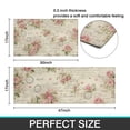 thumbnail image 7 of Pioneer Flower Floral Print Pattern Kitchen Rugs Sets Of 2,Anti Fatigue Kitchen Mat Rugs Non Slip Washable,Decorative Kitchen Floor Mats for Kitchen,Sink,Laundry,17"x30"+17"x47", 7 of 7