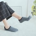thumbnail image 2 of YIGSECU Women Winter Fuzzy Velvet Short Slipper Socks Fluffy Warm Non-Slip Boat Hosiery, 2 of 21
