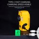 thumbnail image 3 of Linterna De Bolsillo Carga Tipo C Llavero LED multifuncional 6000K Lámpara de emergencia Amarillo, 3 of 4