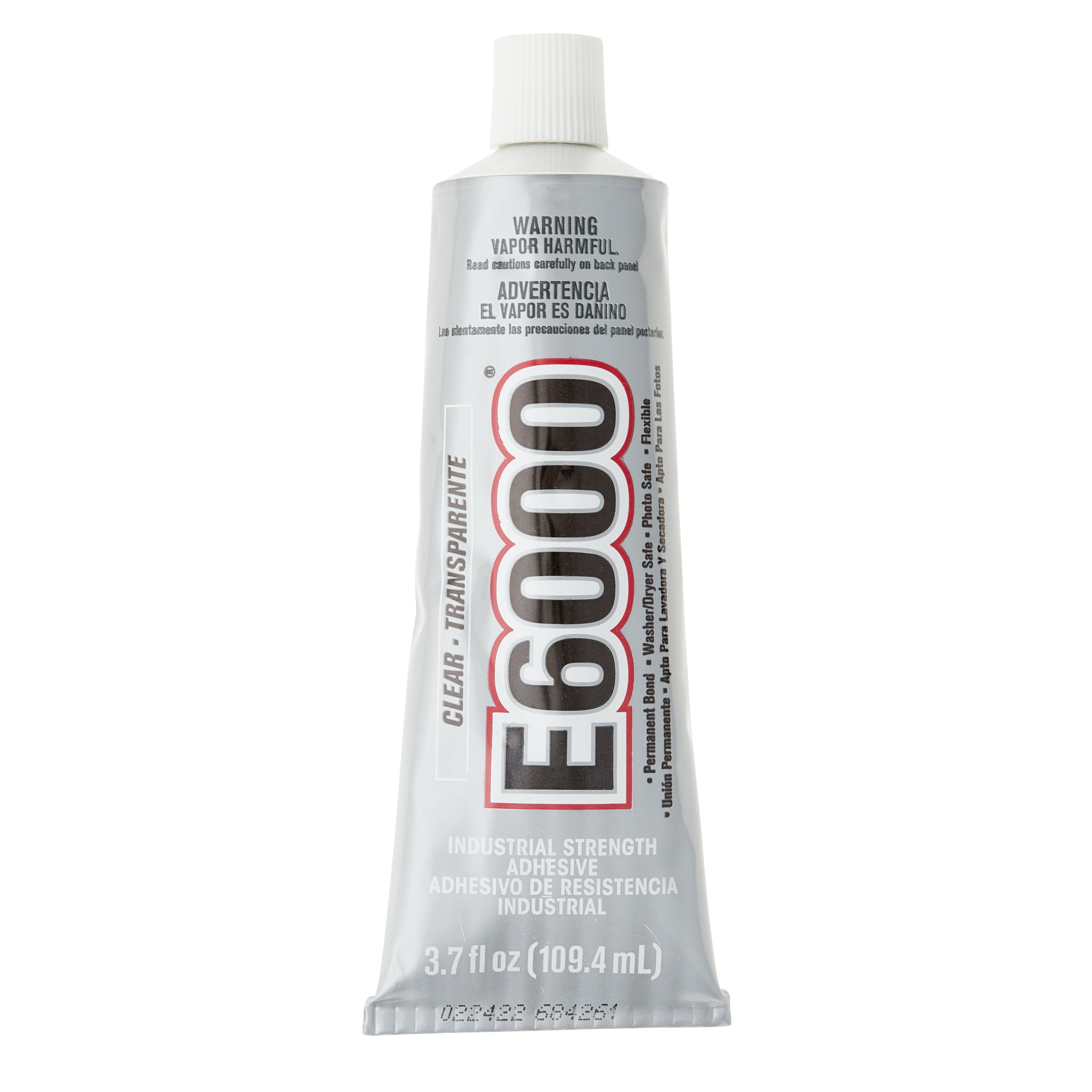 E6000 Industrial Strength Craft Adhesive, 3.7oz., 12 Pack