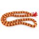 thumbnail image 5 of Kamada Combination of 108 Manka(beads) Haldi(Turmeric) mala and large 5 Faced Rudrakasha mala,Spritual Necklace/rosary for Women and Men, 5 of 5