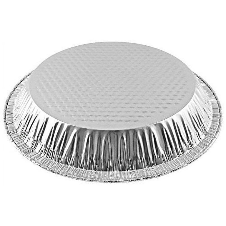 10Pcs 6/7/8/9 inch Round Tin Foil Pie Dish Tin Cake Tray Baking