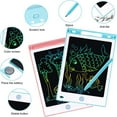 thumbnail image 2 of DEBGFS 2 Pack LCD Writing Tablet  12 Inch Colorful Doodle Board Drawing Tablet  Erasable Reusable Electronic Drawing Pads  Educational and Learning Toy Christmas Birthday Gifts for 3  B, 2 of 7