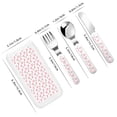 thumbnail image 2 of Kdxio Cute Axolotl Toddler Utensils Set - Kids Silverware Set, Set Kids Utensils Set with Case for Preschooler Children, 2 of 8
