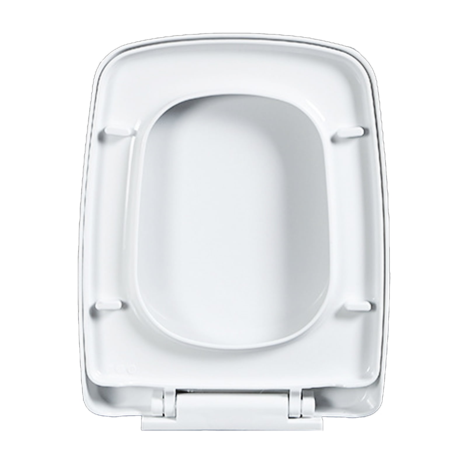 Soft Close Toilet Seat Heavy Duty Quick Release Easy Install Universal Fit White 
