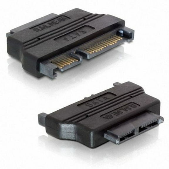 CY SATA 22 Male to Slimline SATA 13 Female Convertor Adapter for Laptop CD-ROM