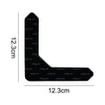 thumbnail image 2 of Rug Pad Gripper, 16 Pcs Reusable Non-Slip Rug Pads, for Hardwood Floors and Tiles No Damage, Keep Corners Flat, Double-Sided Adhesive Area Rugs, 2 of 5