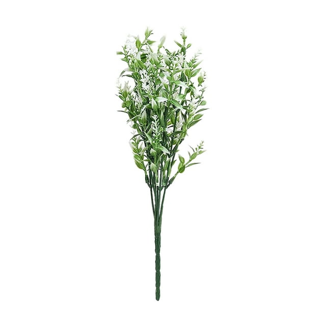 ZheElen 2x Artificial Plant Versatile And Wide Range Of Uses For Any Space Realistic white 1Set