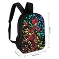 thumbnail image 2 of Animated Hazbin Hotel Alastor Backpack Daypack Fashion School Bag Satchel Bookbag Multipurpose Laptop Travel Bag Adjustable Shoulders Rucksack, 2 of 8