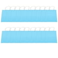 thumbnail image 1 of 20 piezas bolsa de papel Kraft portátil embalaje bolsa de regalo accesorio para compras fiestas de cumpleaños 15 x 8 x 21 cm azul, 1 of 14