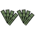 thumbnail image 1 of unbranded 8Ud Calcomanías Para Botones De Consola De Auto Verde Decorativas Y Luminosas, 1 of 8