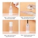 thumbnail image 5 of Botella de loción al vacío, botella de base líquida, botella dispensadora tipo empuje esmerilado, 3 uds., 5 of 5