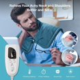 thumbnail image 2 of Electric Heating Pad Shoulder Neck Back Heating Shawl Wrap Pain Relief Heat Therapy Winter Thermal Blanket, 2 of 5