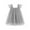 Grey, variant on Rhuody Girls Dress 3-4 Years Sleeveless Solid Color Sundress Round Neck Weekend Dresses Summer Beauty Daily Wear Grey