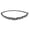 Grey, variant on SmartBy Beaded Elastic Headband Pull-free Hair Exquisite Craftmanship Hair Accessories Elastic Rhinestone Beaded Women Headbands for Girl