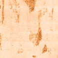 thumbnail image 1 of Ahgly Company Indoor Square Solid Orange Modern Area Rugs, 8' Square, 1 of 4