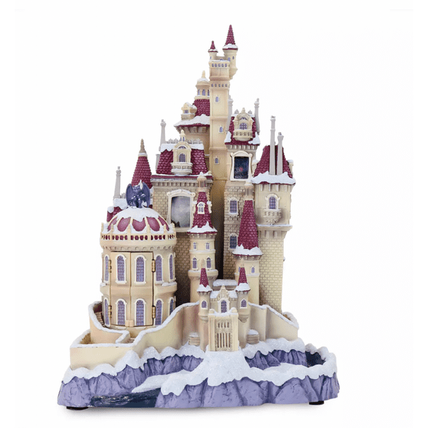 Disney Castle Collection Beauty and the Beast LightUp Figurine Limited
