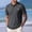 Gray, variant on Ceisia Men Solid Pique Fabric Classic Collar Short Sleeve Basic Polo Shirt Green M Gift