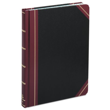 Boorum & Pease Columnar Book, Record Rule, Black Cover, 300 Pages, 10-3 ...