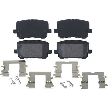 Rear Brake Pad Set - Compatible with 2014 - 2023 Dodge Charger Pursuit 2015 2016 2017 2018 2019 2020 2021 2022