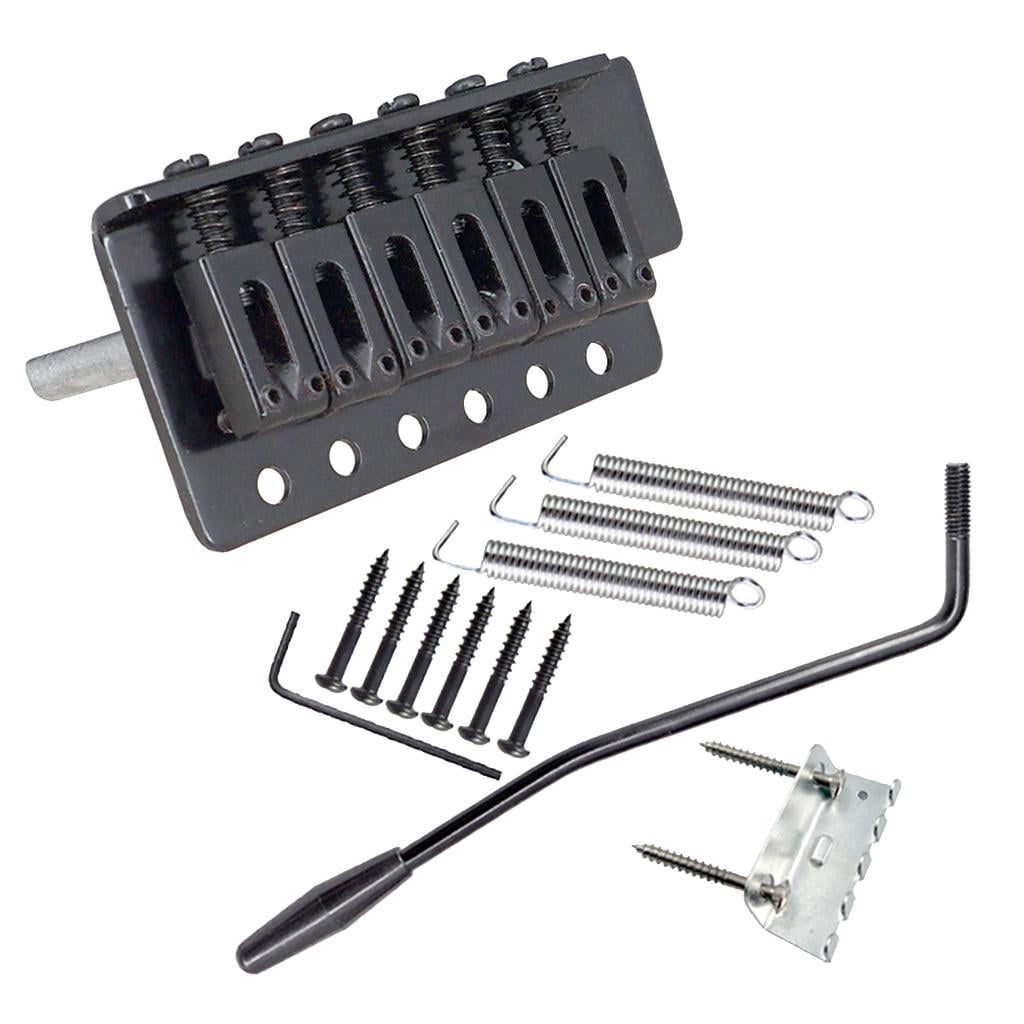 Musically Guitar Tremolo Bridge Assembly with whammy guitar bar for Electric Guitar Replacement