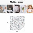 thumbnail image 5 of Spring Flowers Cloth Napkins, Blue Pink Floral Leaves Pastoral Botanical Washable and Reusable Dinner Napkins Set of 8, Table Napkin for Kitchen Party Birthday Wedding Hotel Housewarming 20"x20", 5 of 9