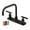 Bronze, variant on Kingston Brass FB2148CKL Kaiser Double-Handle 8" Centerset Kitchen Faucet, Brushed Nickel