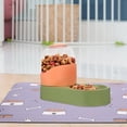 thumbnail image 3 of LIFKOME Bowl Feeding Mat Cat Food Mat Diatomite 1 Set, 3 of 8