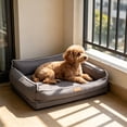 thumbnail image 6 of Dog Bed Mat, 4 Season Cooling Pet Sleeping Mat Washable Non Slip Portable Cushion Sofa Crate Bed Soft Comfort Rest Pad, for Dogs Cats Indoor Outdoor Travel Home Use, 6 of 6