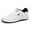 White, variant on MAWCLOS Mens Running Shoe Lace Up Walking Shoes Breathable Lightweight Sneakers Workout Fitness Driving Fashion Sneaker White 10.5