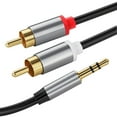 thumbnail image 3 of Cable de audio Lotus de una y dos vueltas, cable de audio para computadora, teléfono móvil, cable de audio RCA, 3 of 3