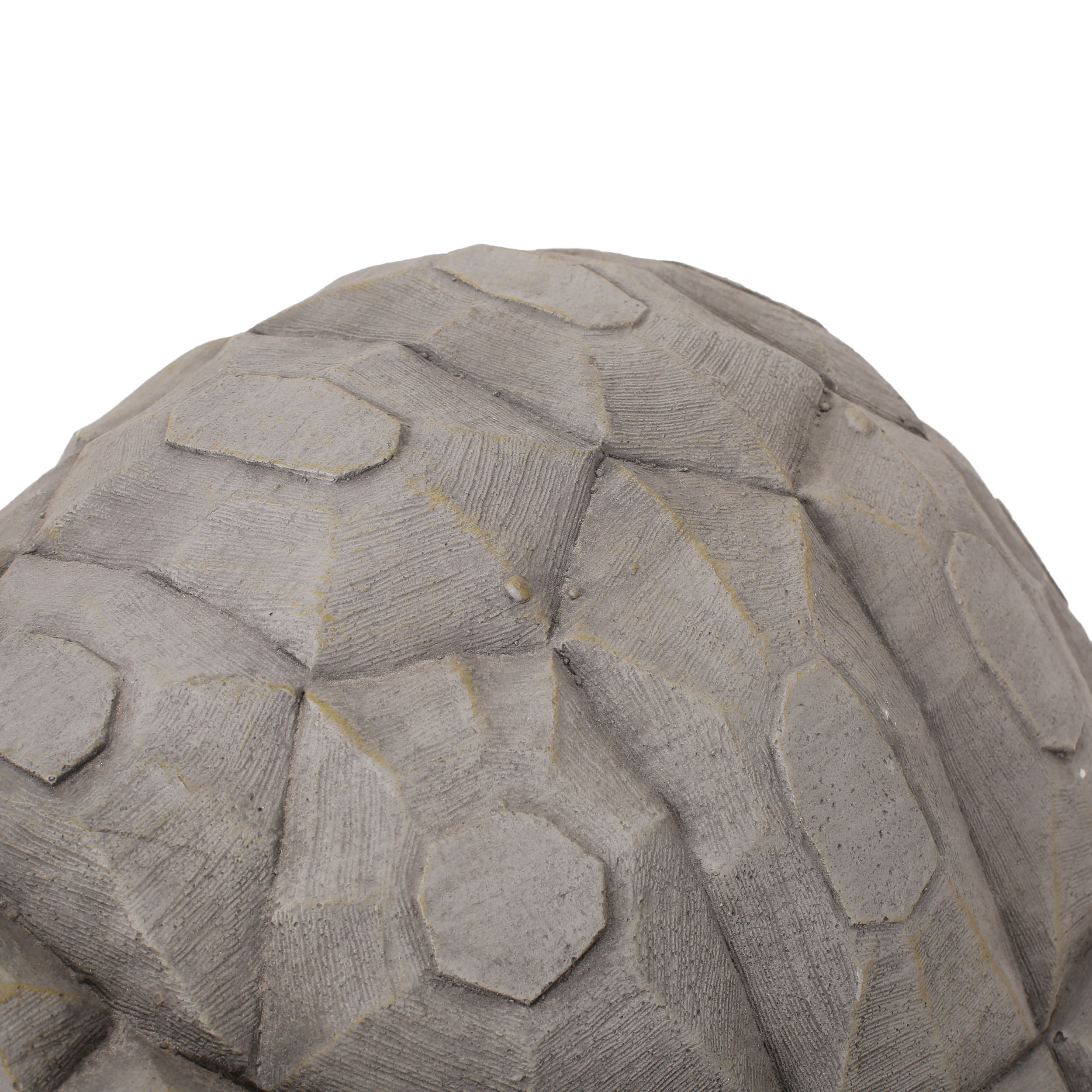 Noble House 8" Orwell Cast Stone Outdoor Turtle Garden Statue