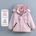 thumbnail image 5 of LRen Girls 3 in 1 Hooded Winter Jacket Detachable Warm Liner, Waterproof Windproof Outdoor Coat for Kids Ages 2-16, School Hiking Ski, 5 of 5