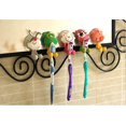 thumbnail image 3 of Wall Mounted Duty Suction Cup Toothbrush Holder Hooks Set for Mounting on Smooth Wall in Shower, Bathroom, Garage, Office,Perfect for Motivating Your, 3 of 4